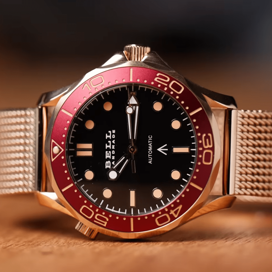 Rose Gold Seamaster Mod – ETA 2824 Clone Mod by JBWatchMods