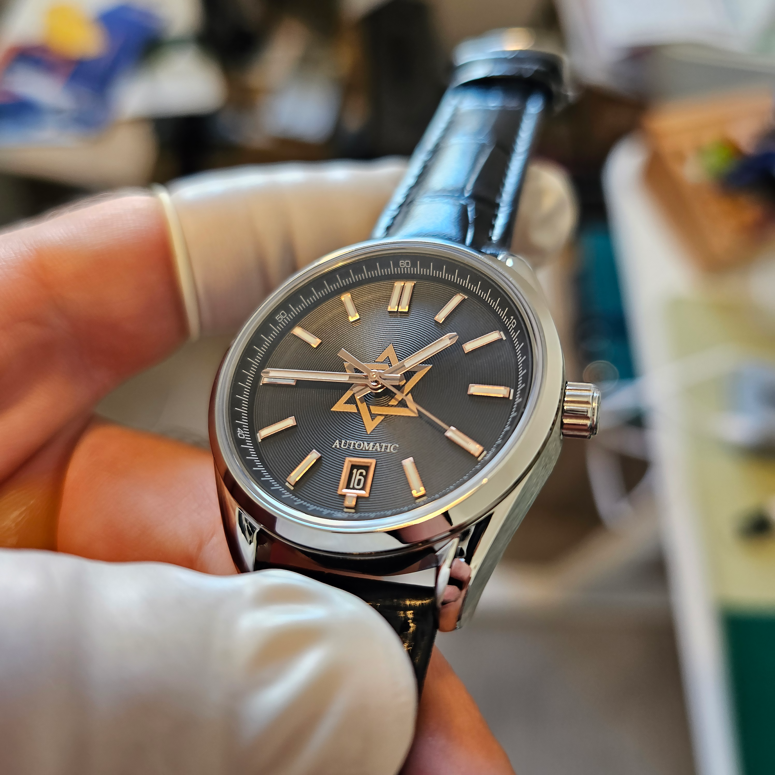 Custom watch showing personal expression through unique design and finishing