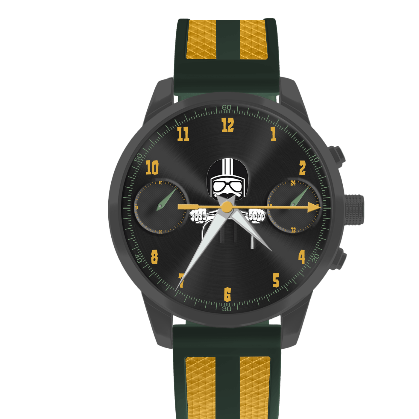 Personalized custom watch representing individuality and character