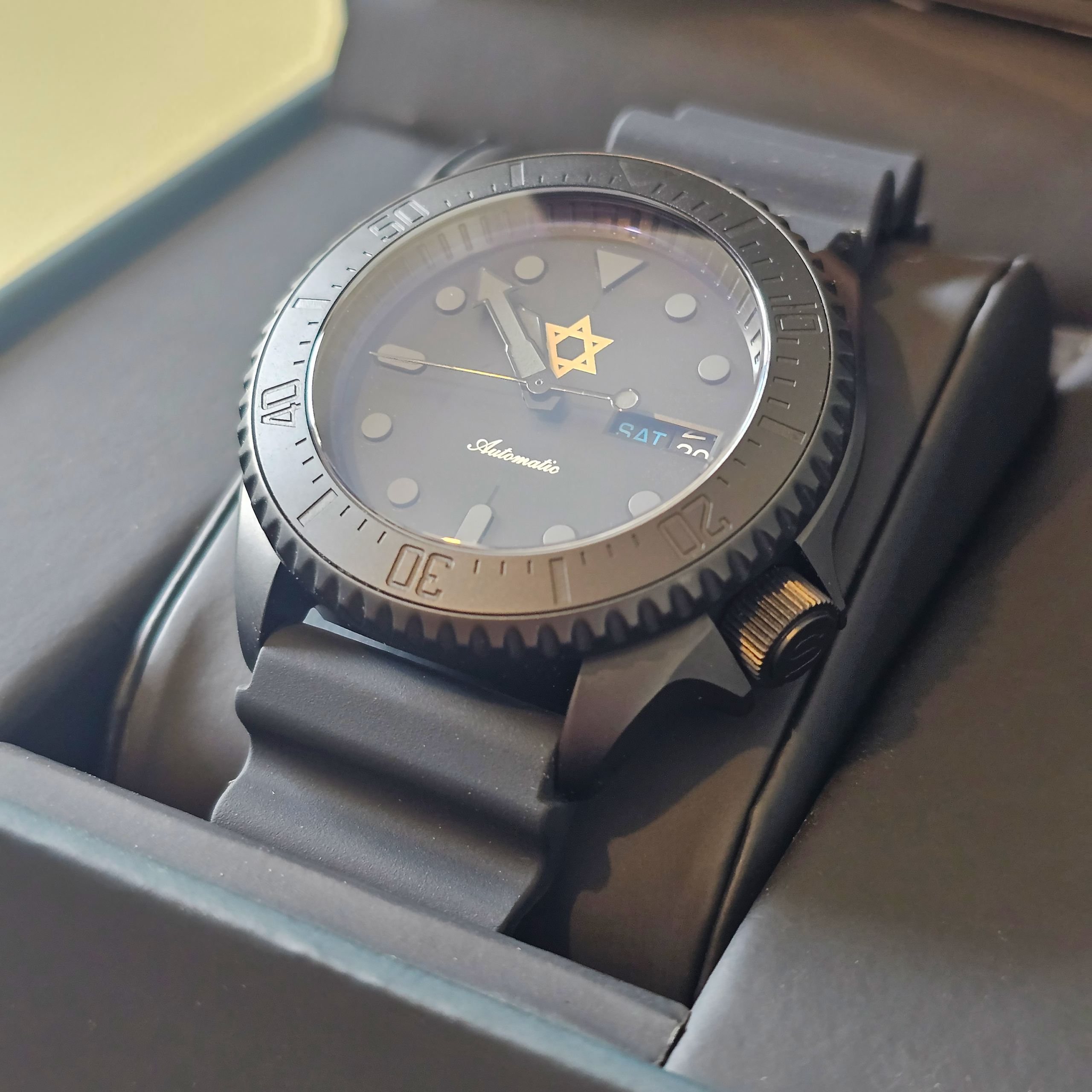 Custom Seiko finished watch